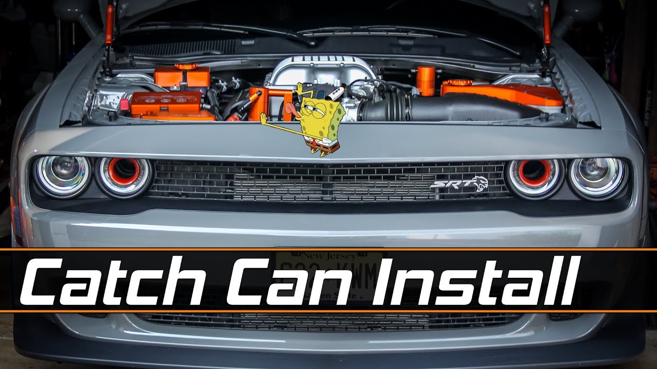 Billet Technology Hellcat Oil Catch Can Install