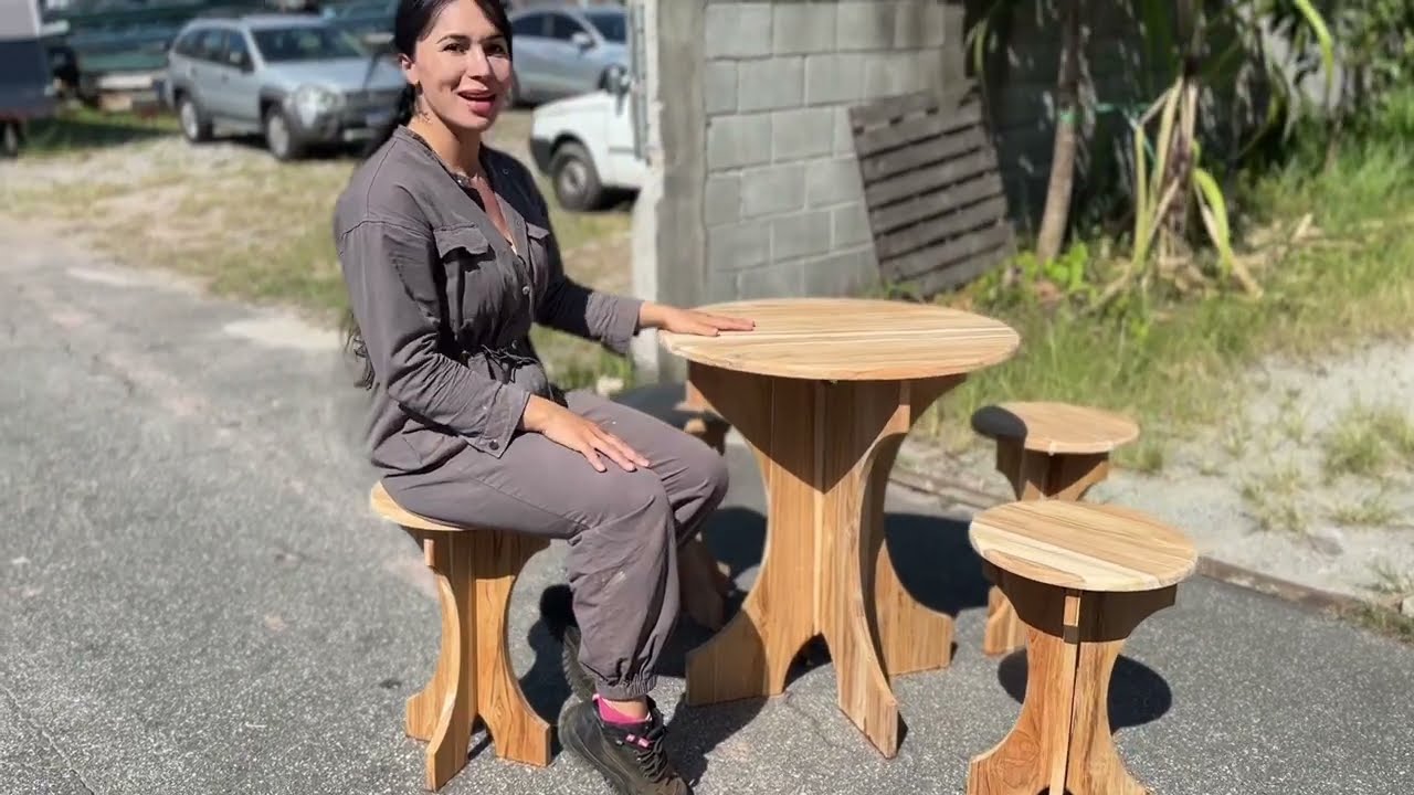 USINAGEM NA CNC ROUTER - MESA COMPLETA DE ENCAIXAR.