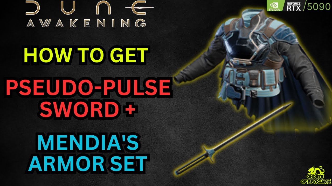 Pseudo-Pulse Sword and Mendia's Armor Set Location -  Dune Awakening