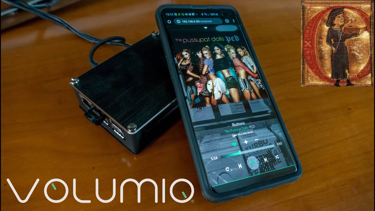 Volumio 🎶 la boîte à troubadours ! (platine Hi-Fi MP3 Flac DSD)