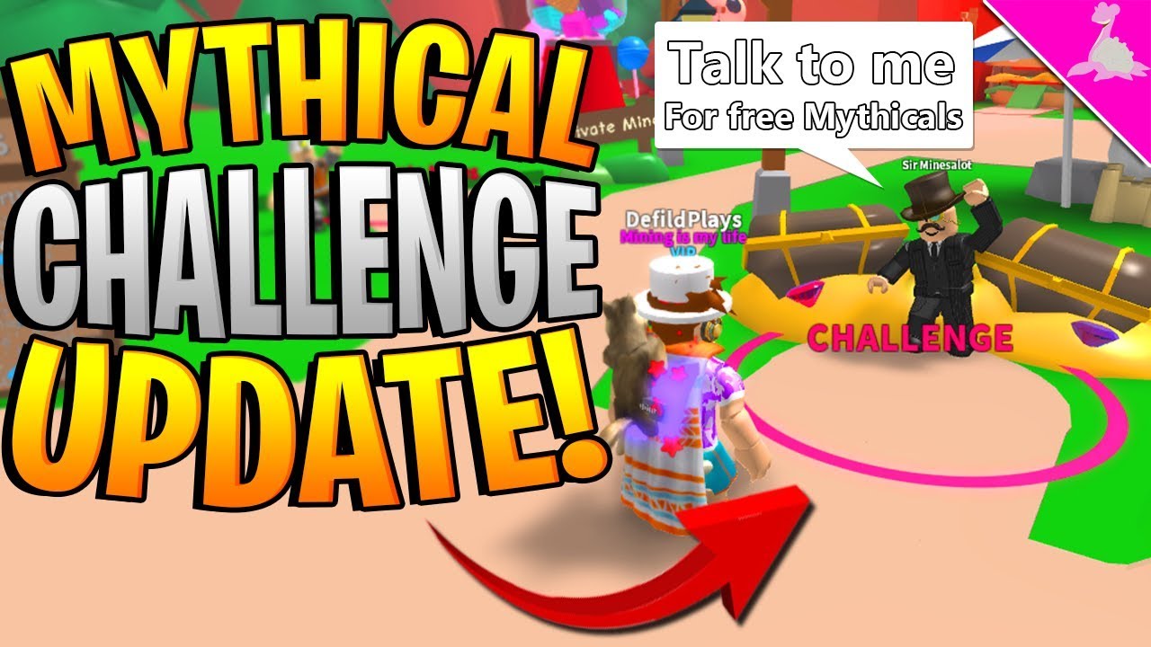 NEW MYTHICAL CHALLENGES UPDATE IN ROBLOX MINING SIMULATOR! *FREE MYTHICALS*
