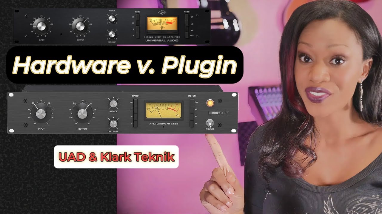 Comparing UAD 1176 Plugin to Klark Teknik Hardware Compressor