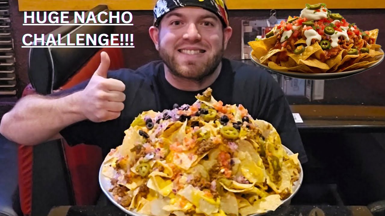 HUGE NACHO CHALLENGE!!!