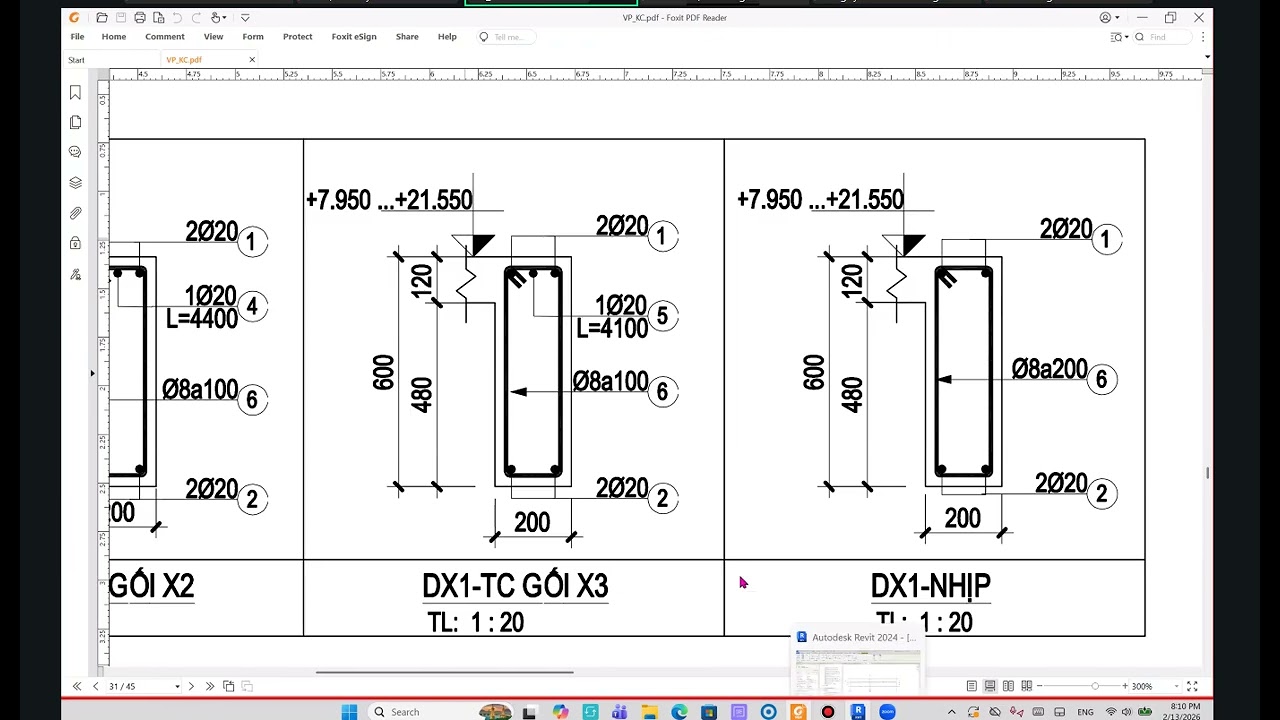 BÀI 7 REVIT MẶT CẮT