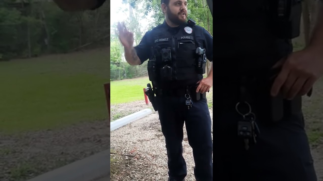 police follow me everywhere