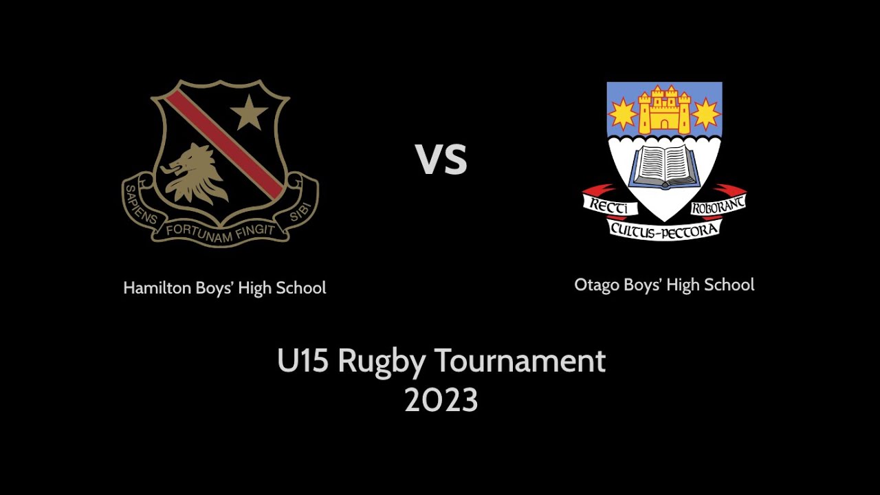 U15 Rugby Tournament - Hamilton BHS vs Otago BHS