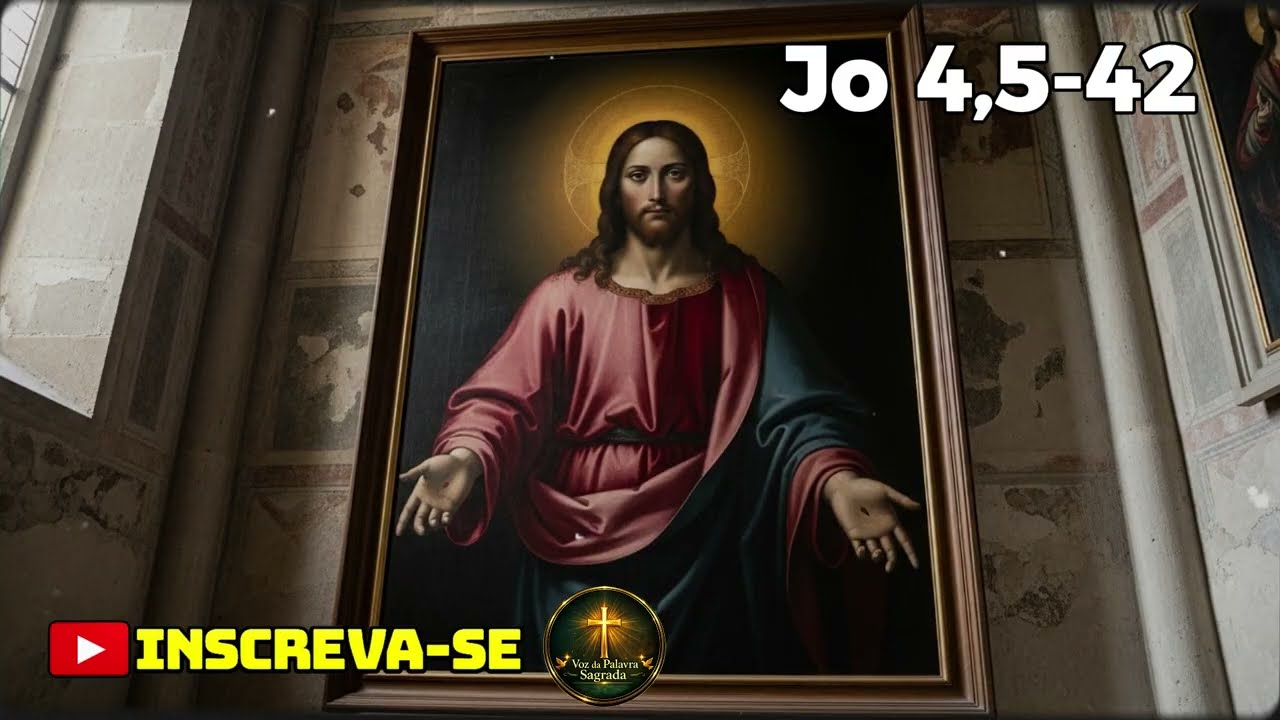 EVANGELHO DE HOJE - 8/3/2026 | Jo 4,5-42 | PADRE REGINALDO MANZOTTI
