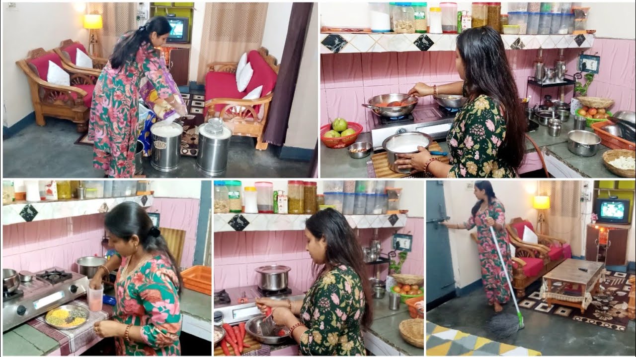 💁Morning to Night Busy Routine 🌄सुबह 11 से पूरा दिन रात किचन में व्यस्त दिनचर्या!