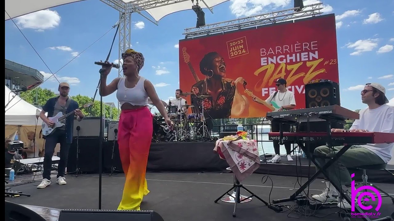 China Moses en direct du Barrière Enghien Jazz Festival 2024