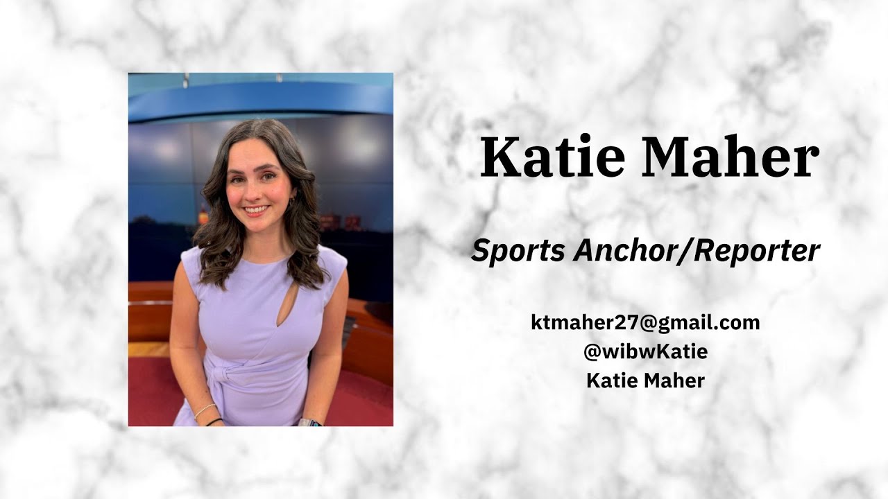 Katie Maher Sports Anchor/Reporter Reel - April, 2025