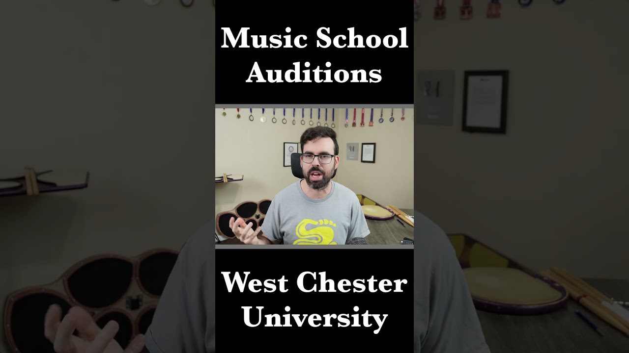 Auditioning for West Chester University Music School