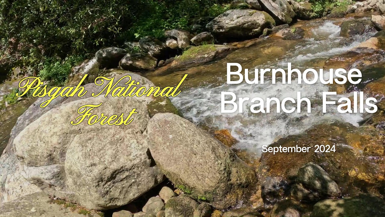 Burnthouse Branch Falls, Pisgah National Forest NC