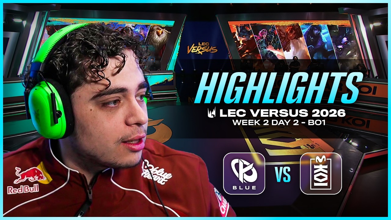 KCB vs MKOI Highlights | Les pitchounes affrontent le haut du panier ! (LEC Versus 2026)