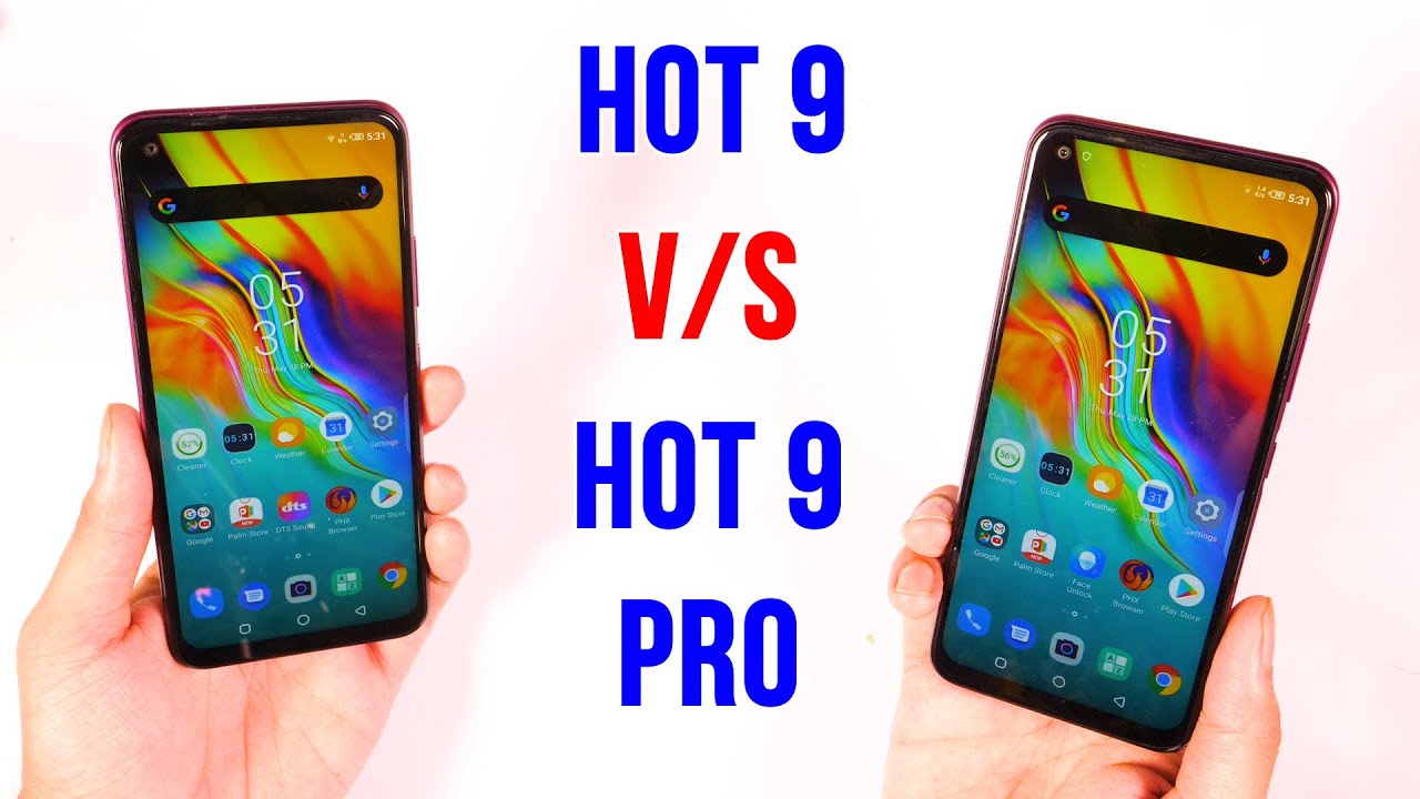 Infinix Hot 9 vs Hot 9 Pro: Unboxing & FULL Comparison | Camera Comparison | PUBG Test [Hindi]