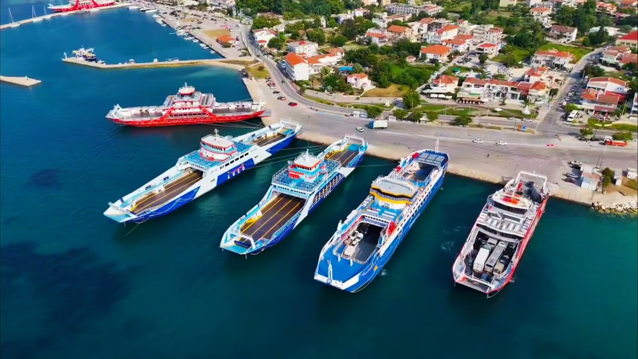 Limenas Ferry Port - Thassos 🇬🇷