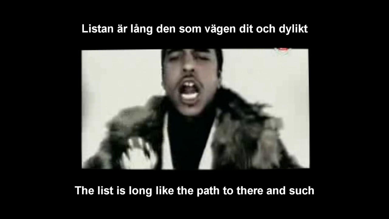 (Swe/Eng Lyrics) Timbuktu - Everyone wants to go to heaven (Alla vill till himmelen)