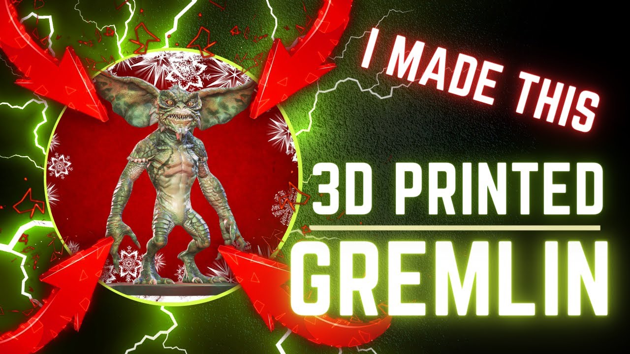 3D Printing a Gremlin: A DIY Project