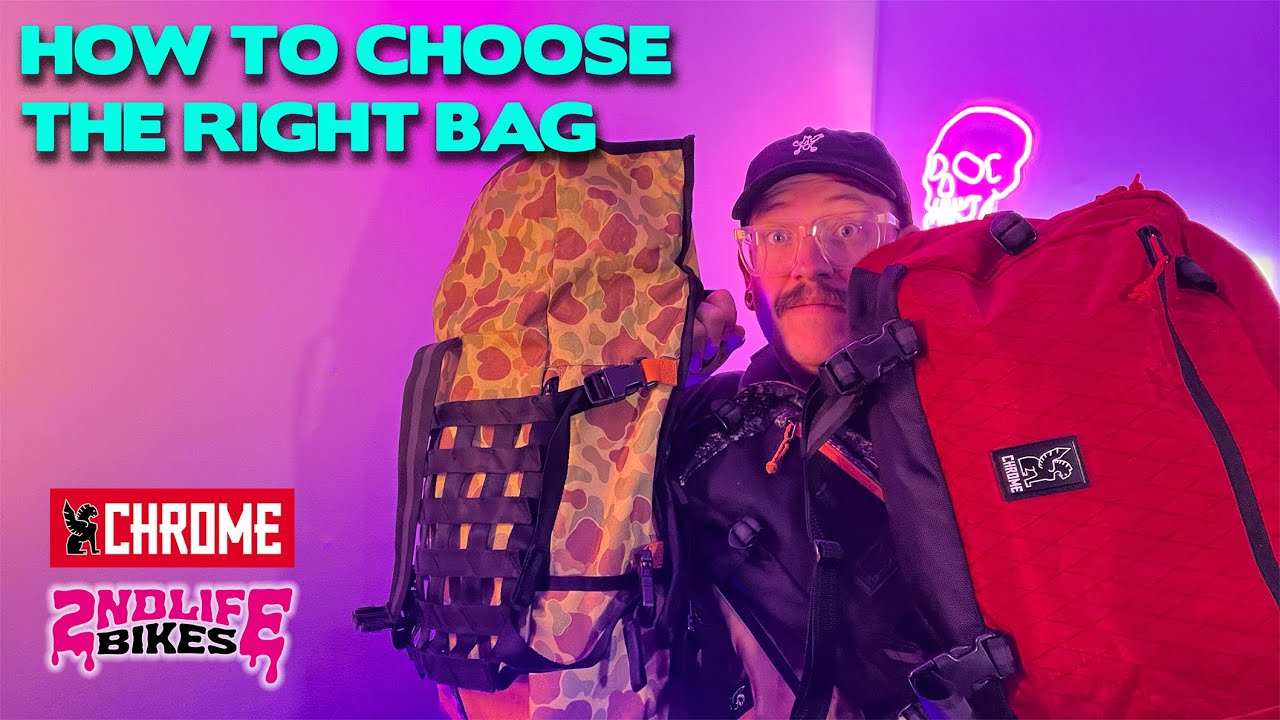 How To Choose The Right Chrome Industries Bag - Ft The New Kadet Max