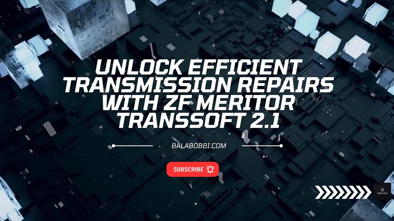 Unlock Efficient Transmission Repairs with ZF Meritor TransSoft 2.1! #zf #zfmeritor