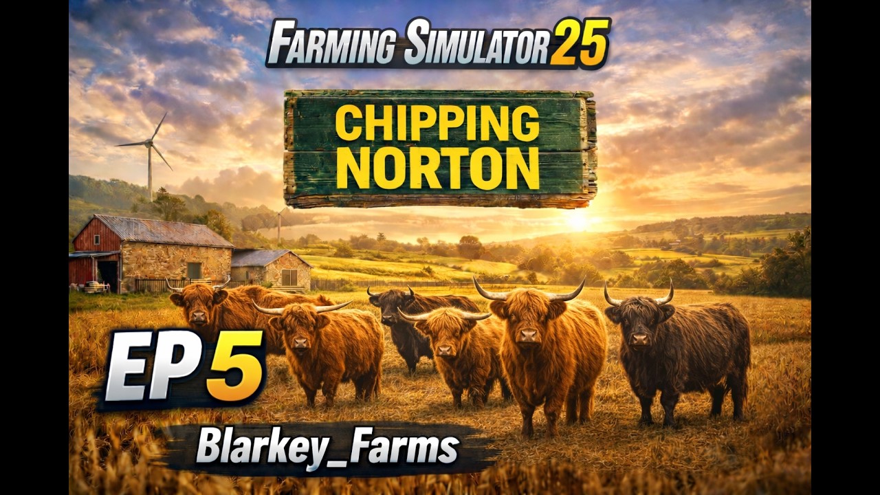 ARE WE ABLE TO FEED THE COWS? - FS25 Chipping Norton - Episode 5