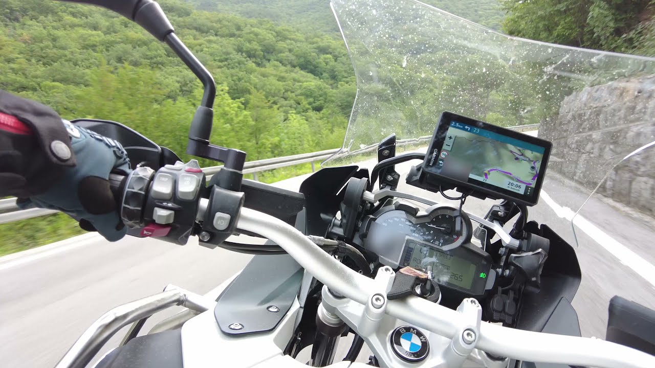 BMW R 1200 GS ADV boxer engine sound only | Croatia 2021