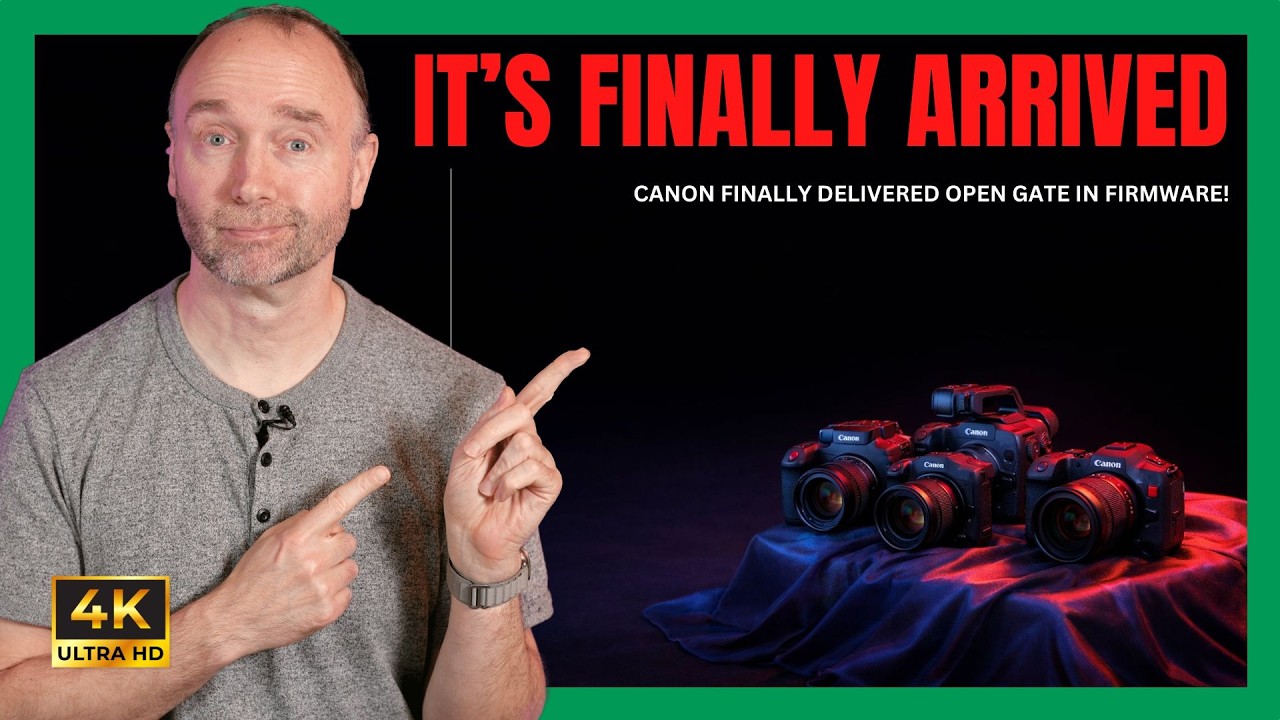 Компания Canon выпустила четыре обновления прошивки, содержащие множество улучшений.
