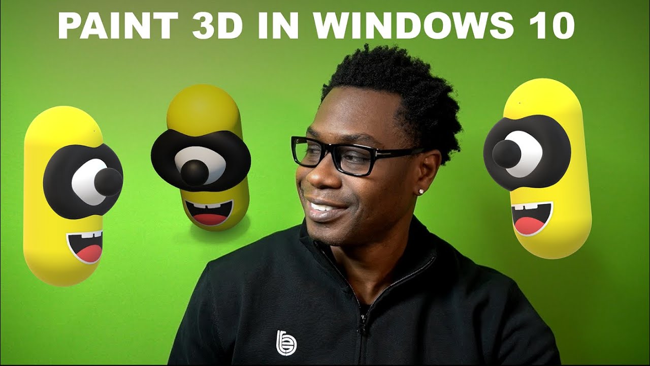 Paint 3D In Windows 10: Create a 3D Character Tutorial