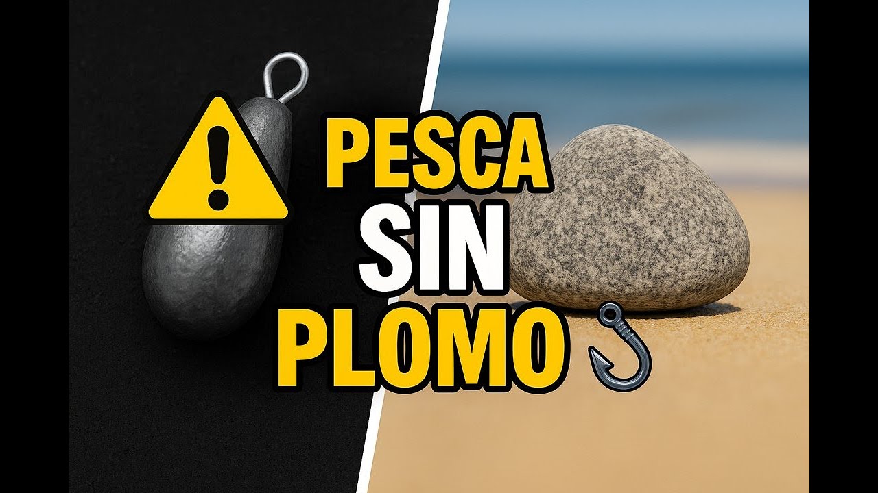 “Cómo Pescar SIN Plomo 🎣 | Alternativa Ecológica con Rocas Naturales”