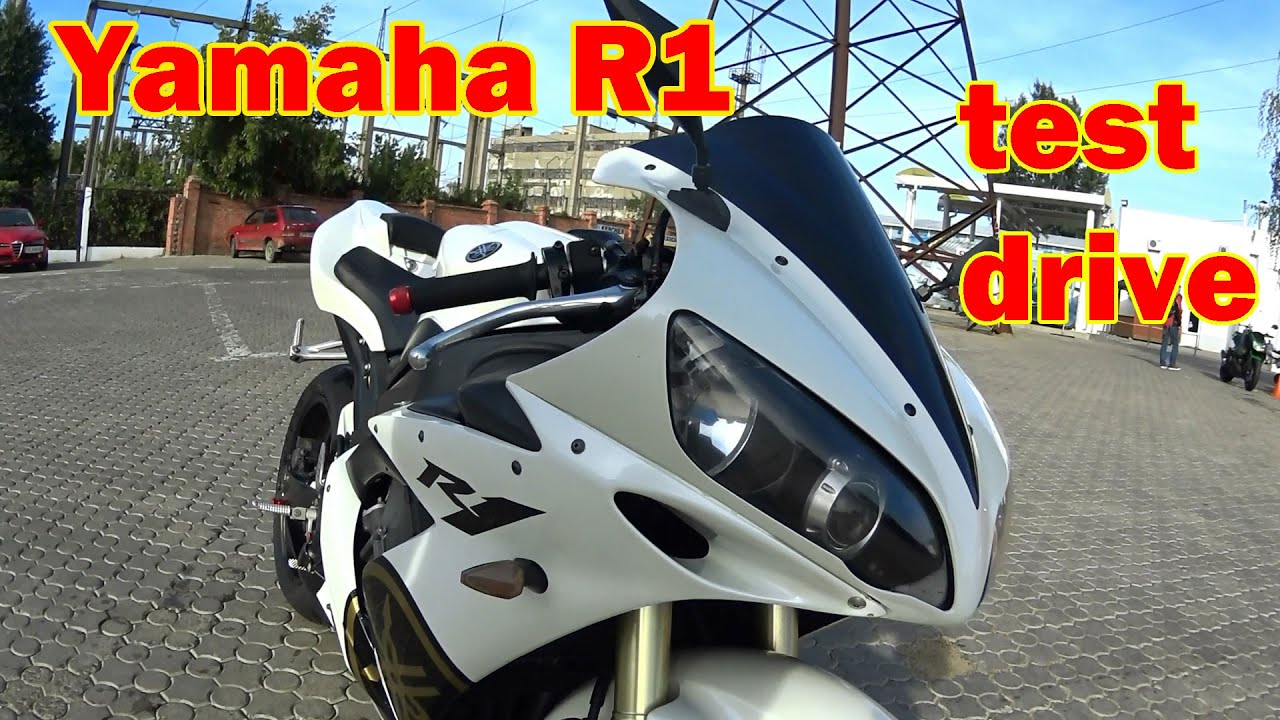Yamaha YZF R1 2004-2006 Exhaust sound arrow