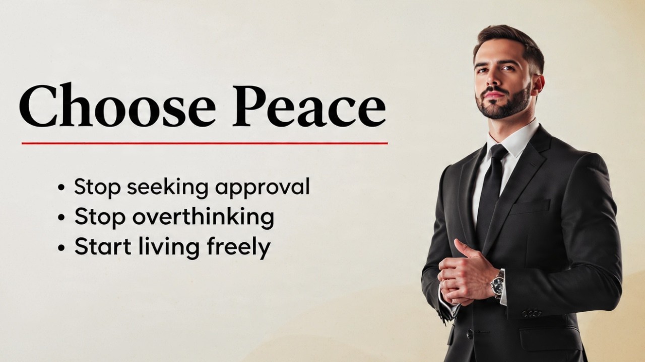 Choose Peace, Not Approval | Stop Caring What Others Think, End Overthinking & Live Freely