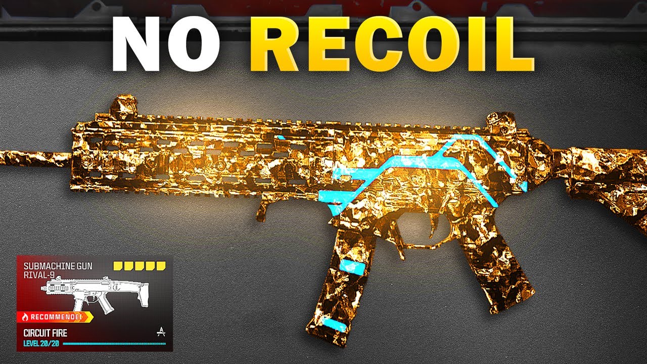 the SEASON 6 *RIVAL 9* Build has NO RECOIL in MW3! (Best Rival 9 Class Setup)