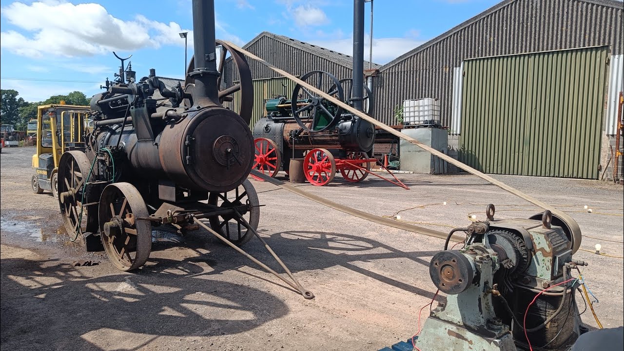 Ruston Proctor Portable Steam Engine and Dynamo