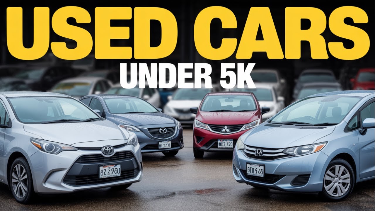 5 Best Used Cars Under $5,000 in 2025 | Reliable, Cheap, and Built to Last
