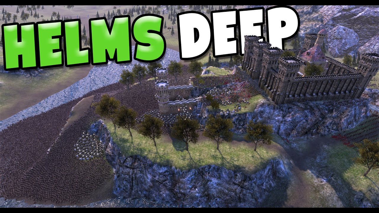 Ultimate Epic Battle Simulator - LOTR Castle Siege! - 50,000 Orcs vs 8000 Humans - UEBS Gameplay