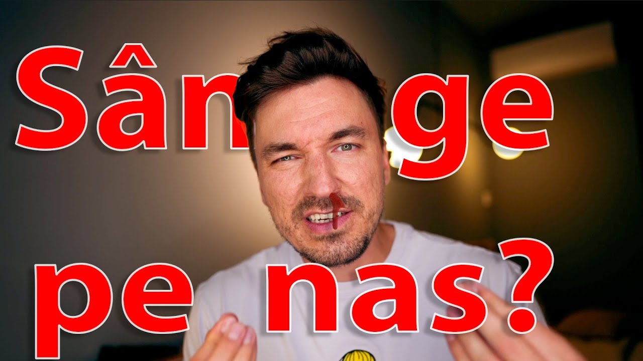 Ti-a dat sângele pe nas? Ce trebuie sa faci în caz de EPISTAXIS