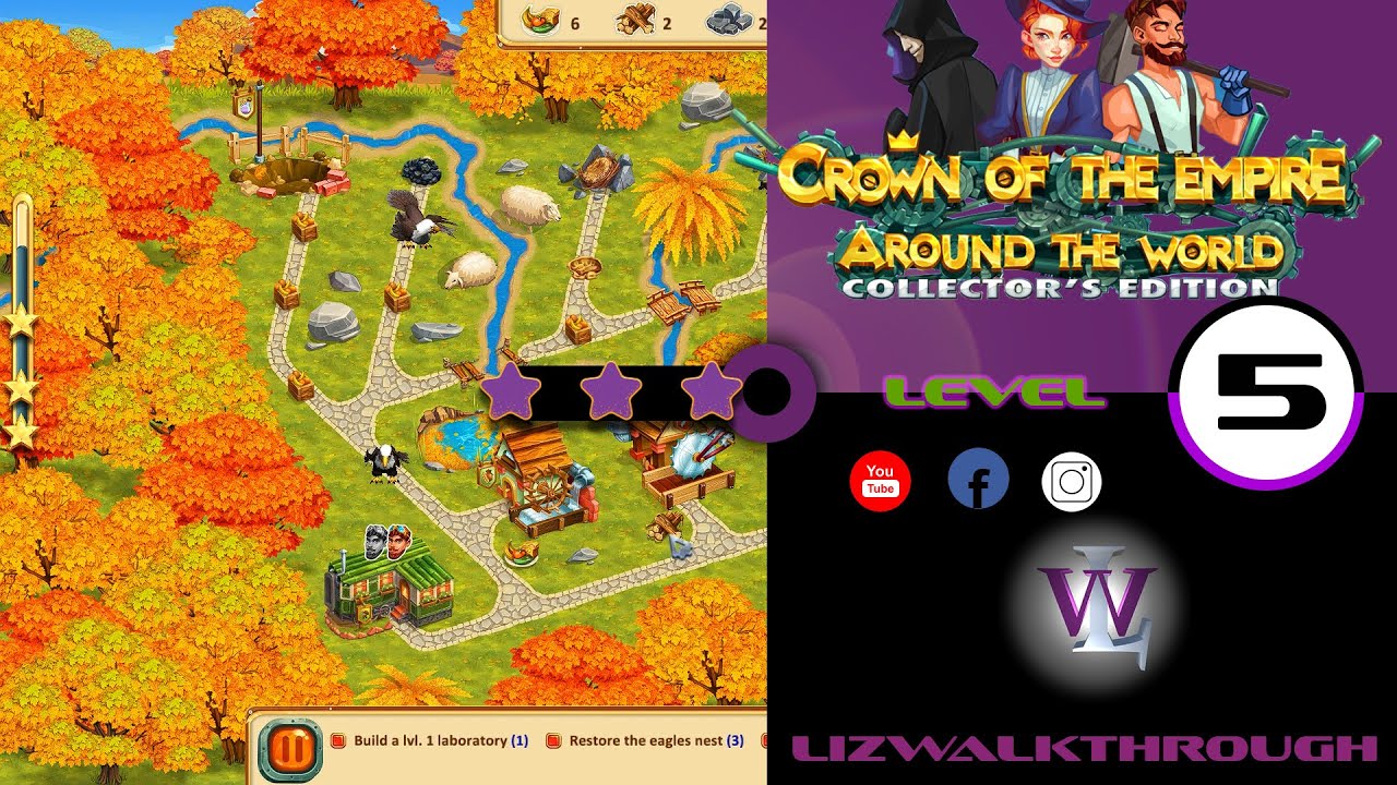 Crown Of The Empire - Around the World - Level 5 walkthrough