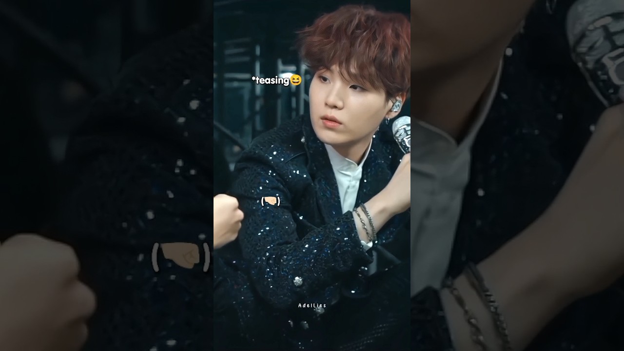 Yoongi loves teasing Jimin🤭😸 