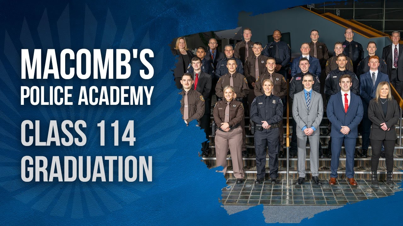 Macomb's Police Academy - Class 114 Graduation