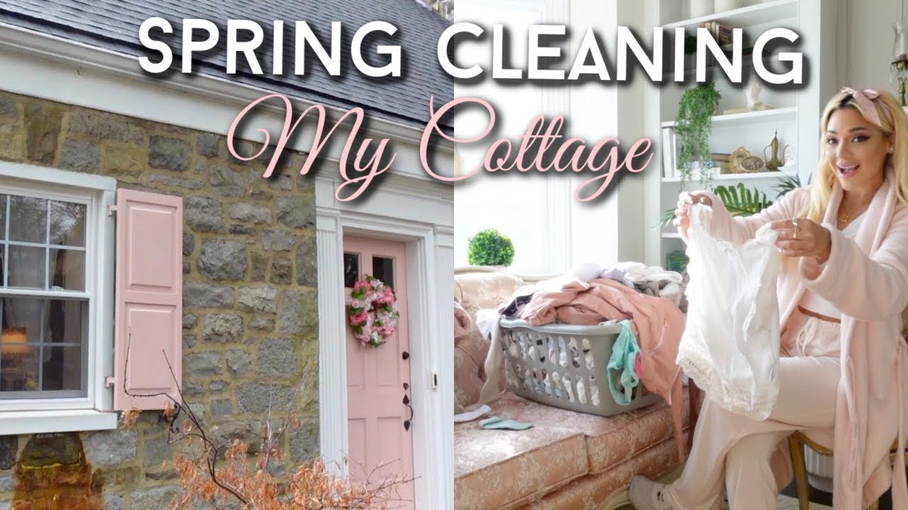 spring cleaning my ENTIRE cottage!