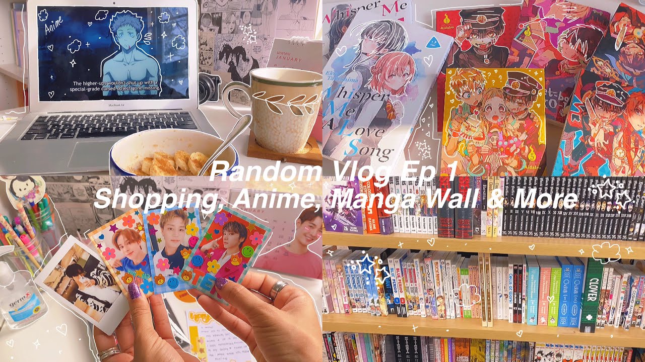 ☆.｡.:* Random Vlog Ep 01 : Shopping, Anime Decor & More .｡.:*☆