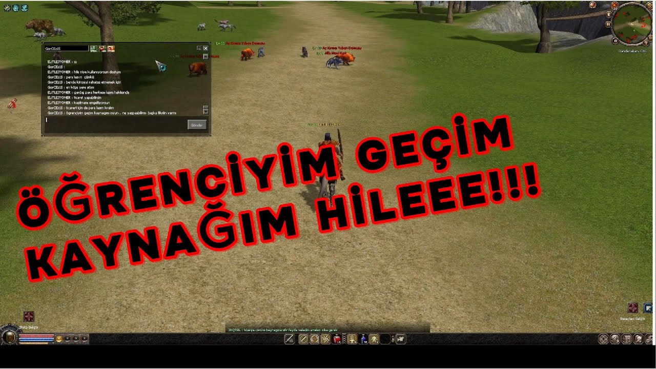 METİN2'DE HİLECİYE DENK GELDİK: ''&Ouml;ĞRENCİYİM, GE&Ccedil;İM KAYNAĞIM HİLE'' DEDİ 😳