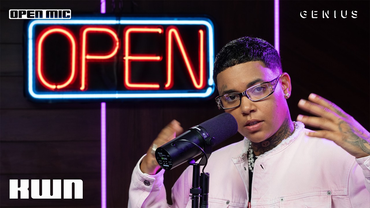 kwn &ldquo;risk it all&rdquo; Performed Live on Open Mic | @genius