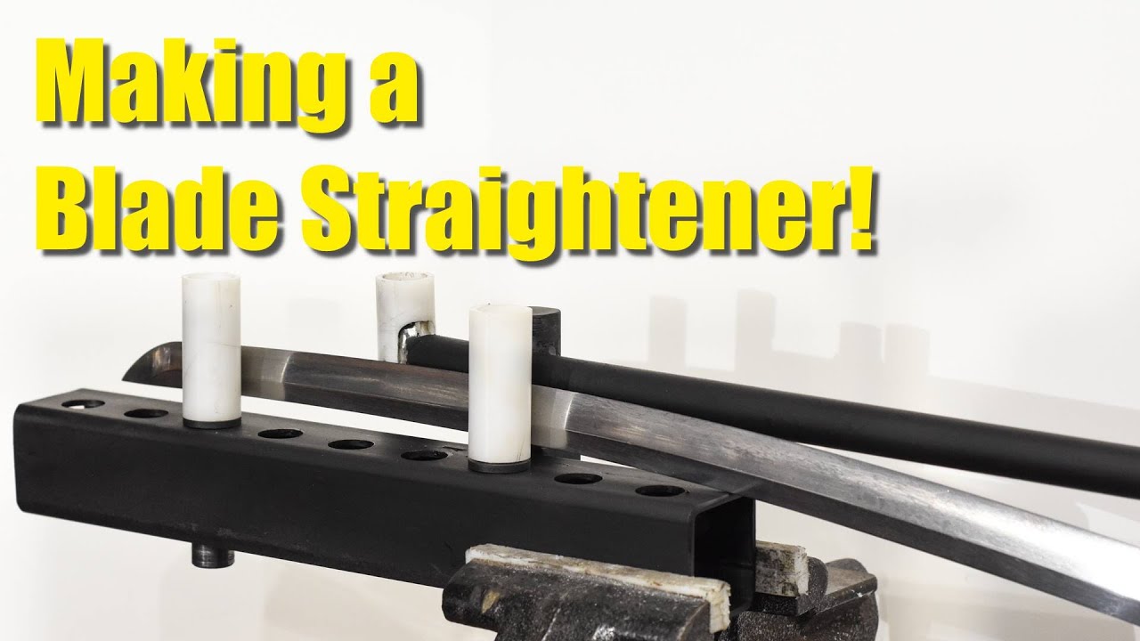 Making a Sword and Knife Straightening Tool