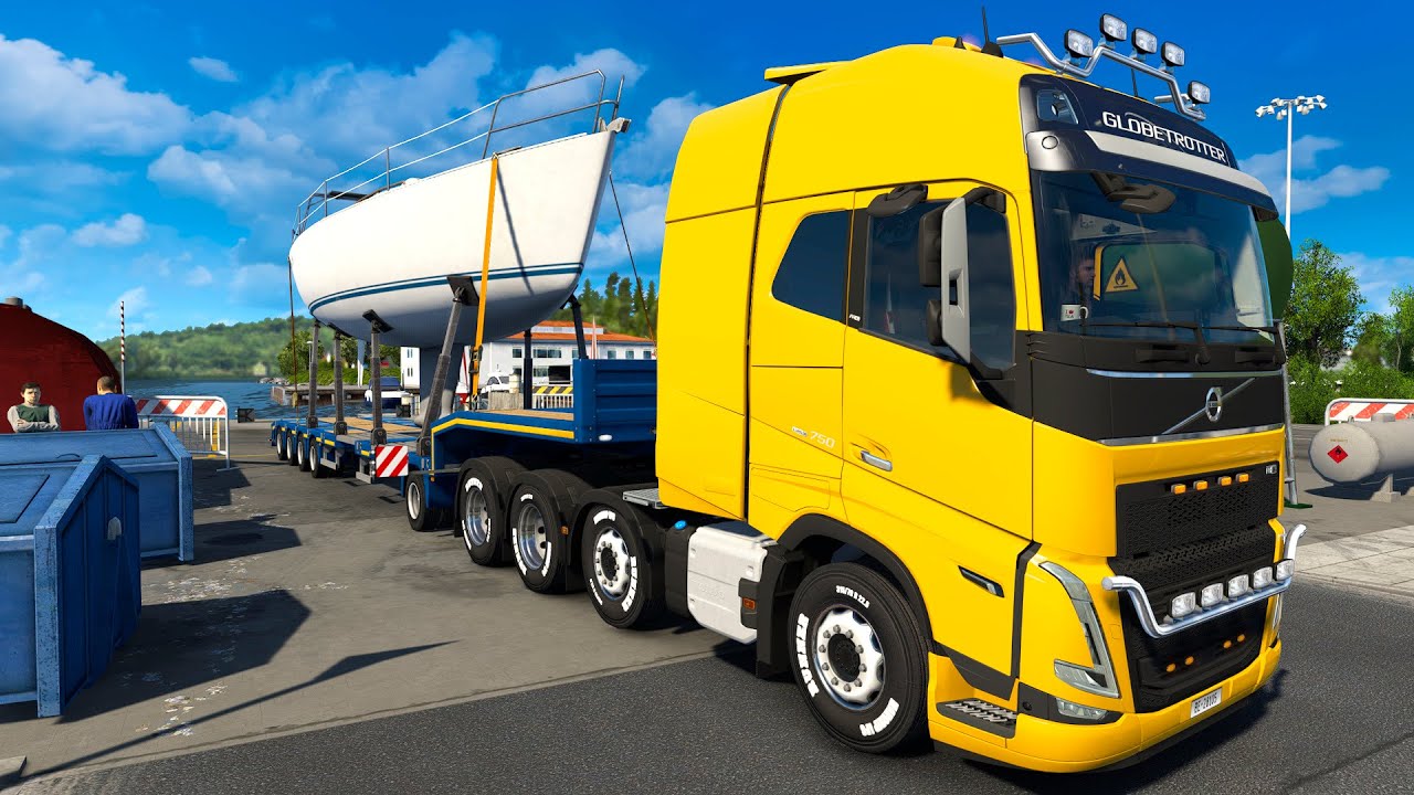 Cozy Norway Drive | Yacht (6 t) Oslo to Stavanger | ETS2 1.56 | Volvo FH5 (750 hp)