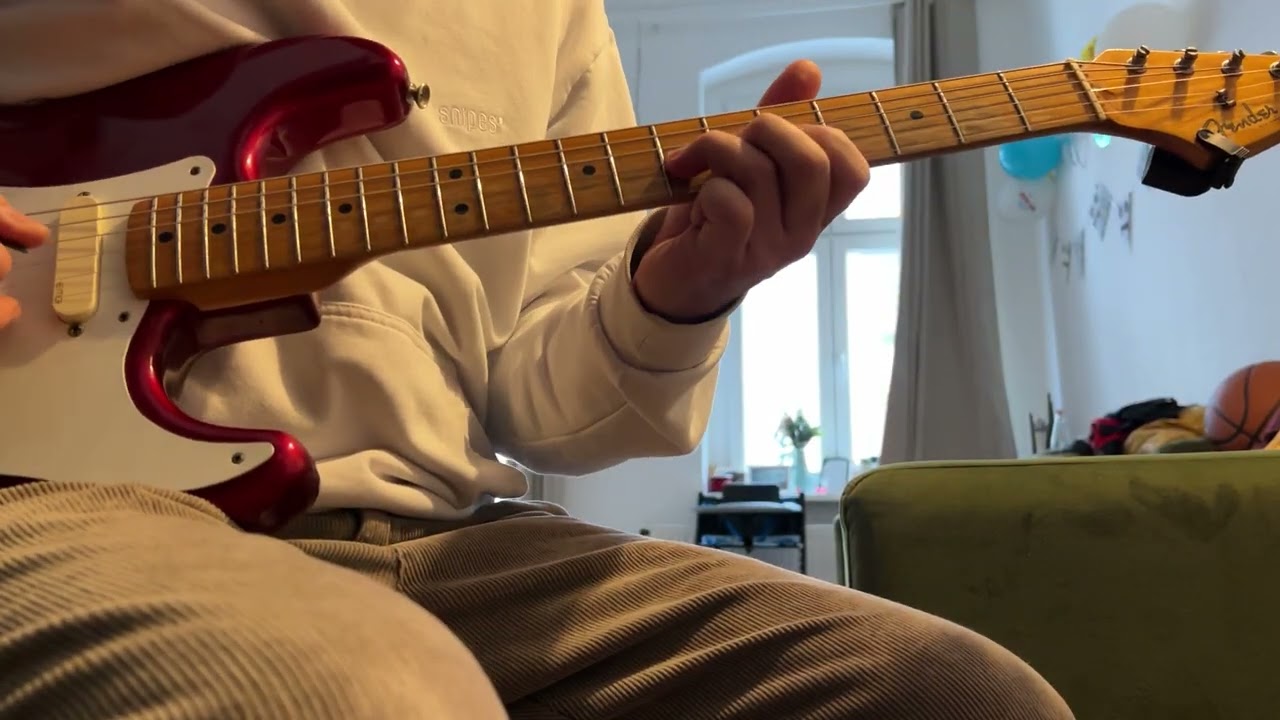 Fender AVRI 57V Candy Apple Red Strat - Gilmour Clone - for salte @ Reverb.com
