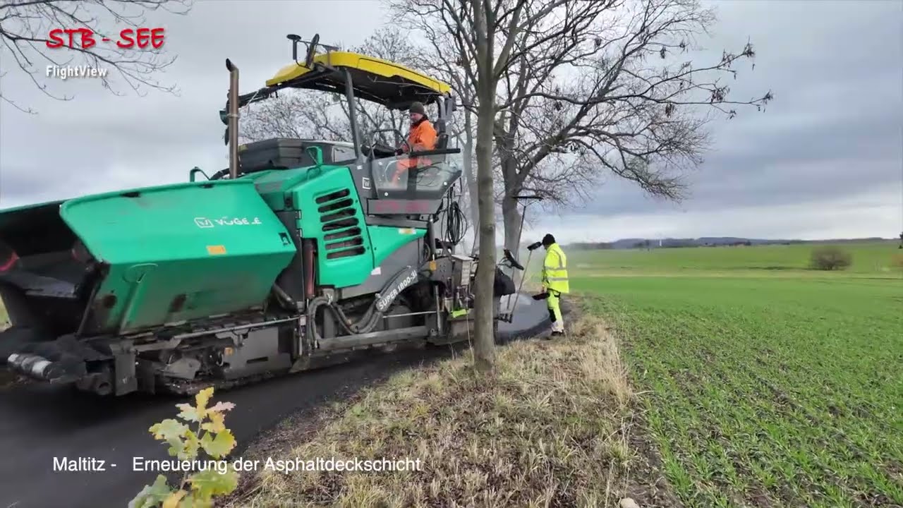 STB See - FlightView - Straßenerneuerung Maltitz (2025)