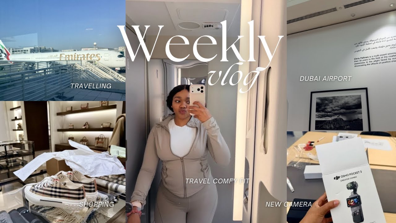 WEEKLY VLOG: Moving back to SA 🇿🇦/ Shopping / Got a camera & more #weeklyvlog 