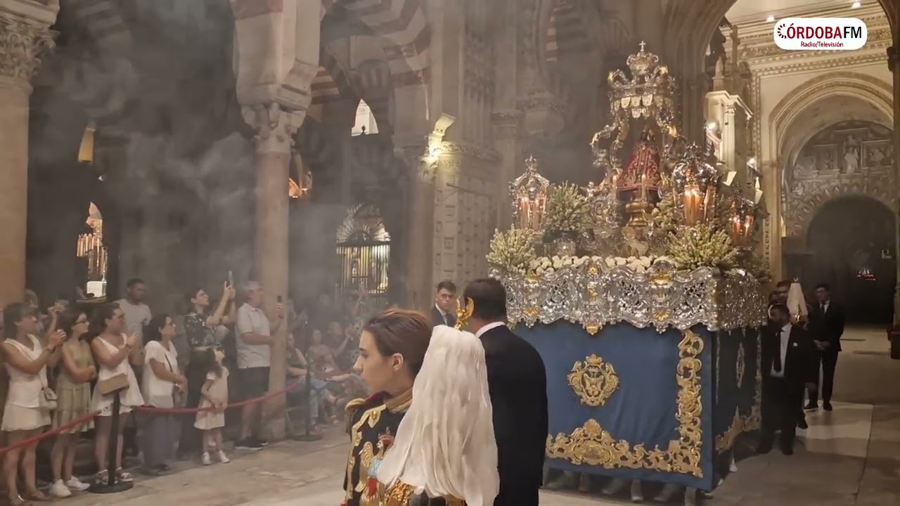 Procesión de Nuestra Señora de la Fuensanta. Salida de la Catedral y llegada a su Santuario