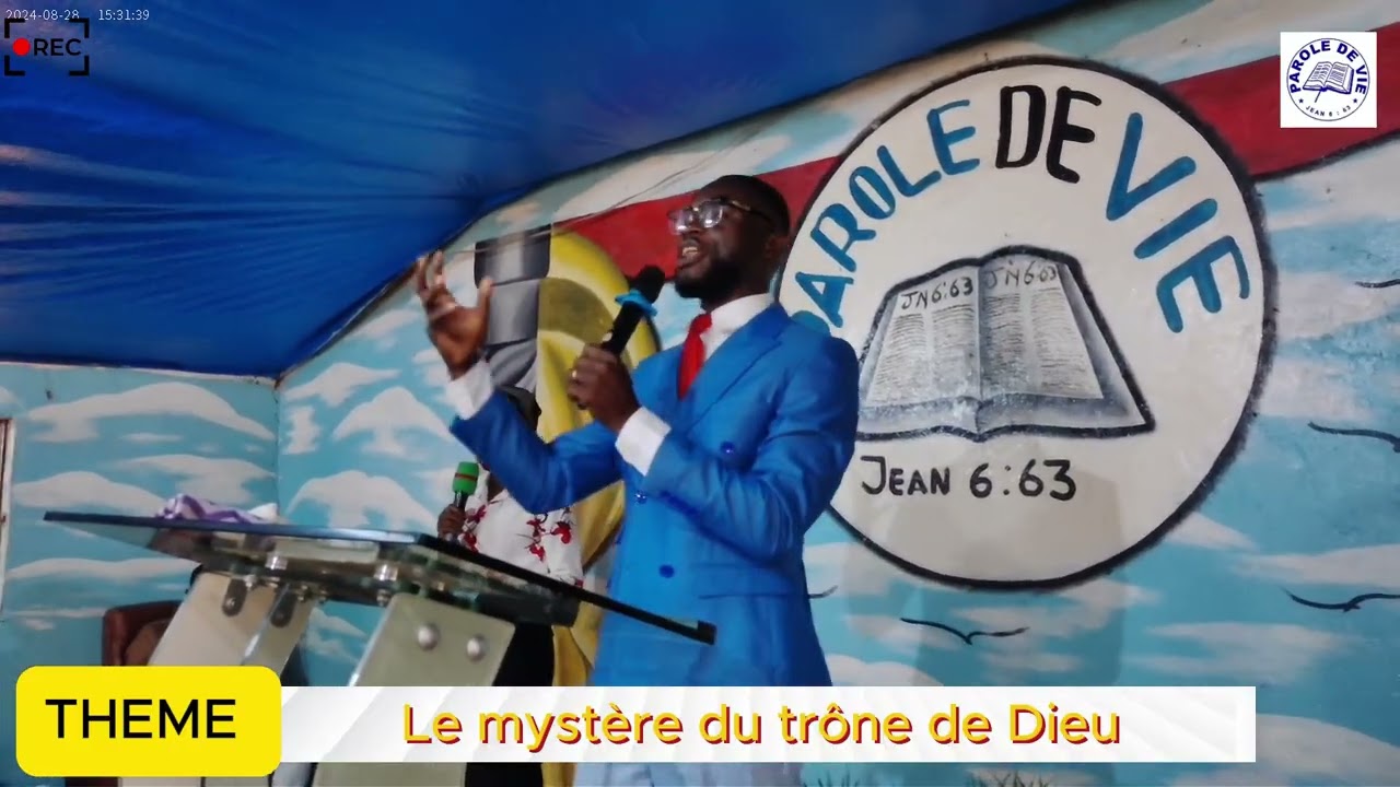 Le mystère du trône de Dieu#Prophète@Depaul