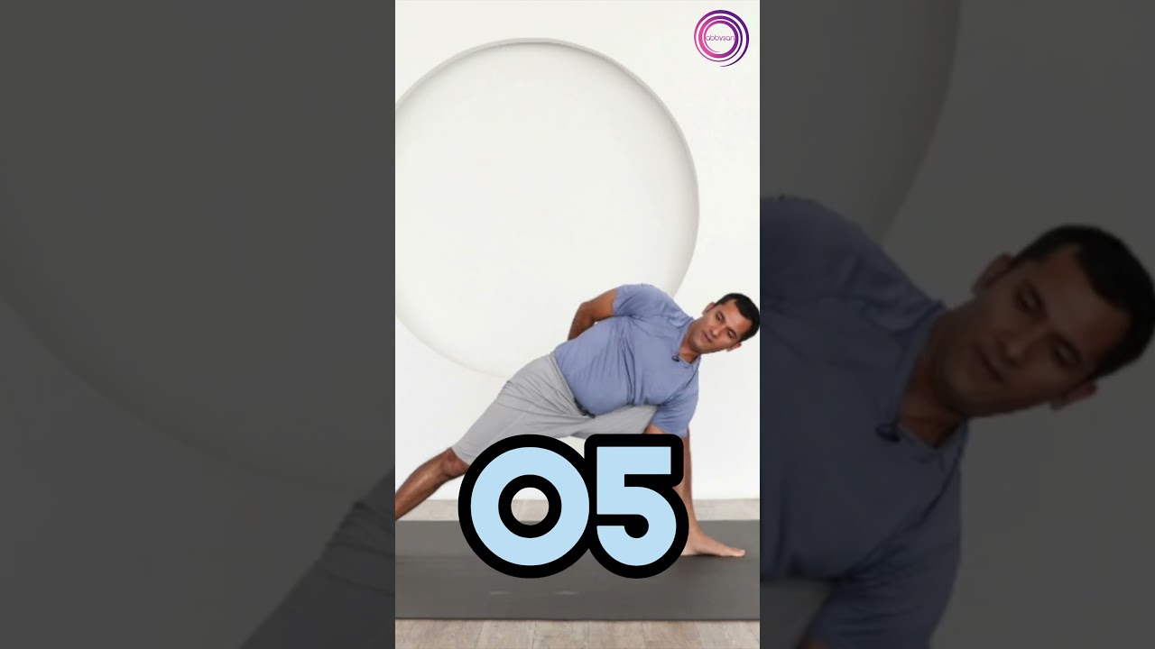 Hatha Yoga Pose for Balance Improvement #balanceimprovementpose #yogaforstability #yogatutorial